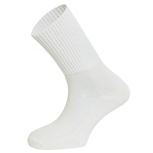 REFLEXA Diabetic Socks Flat Toe Seam Comfort Medical Circulation Health Sock - Natural-1