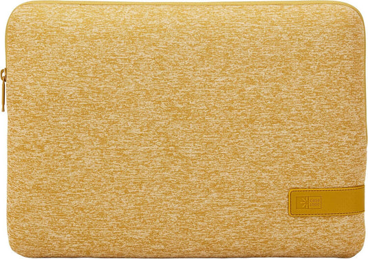 Case Logic Slim Reflect 13.3" Laptop Computer Sleeve in Yellow (Memory-Foam Protection)-4
