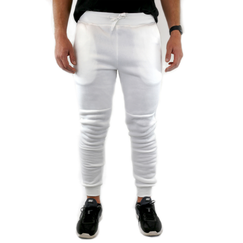 Load image into Gallery viewer, Mens Skinny Track Pants Joggers Trousers Gym Casual Sweat Cuffed Slim Trackies Fleece-24
