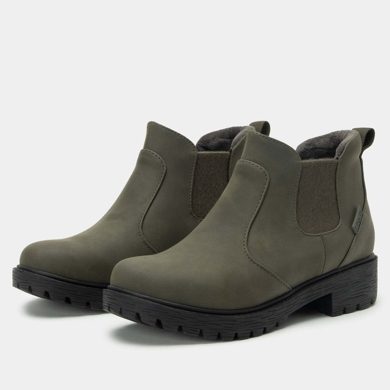 Load image into Gallery viewer, Alegria Womens Waterproof Chelsea Boots Shoes in Relaxed Moss-0
