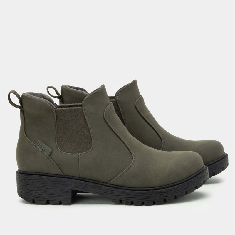 Load image into Gallery viewer, Alegria Womens Waterproof Chelsea Boots Shoes in Relaxed Moss-4
