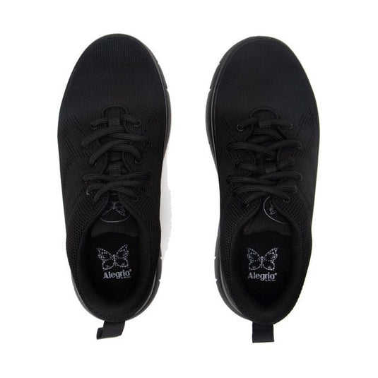 Alegria Womens Roll On Sneakers Ladies Shoes Runners in Black-4