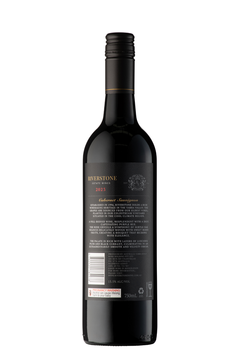Load image into Gallery viewer, 6-Pack 2023 Riverstone Estate Cabernet Sauvignon Red Wine Yarra Valley - 750ml Bottle-2
