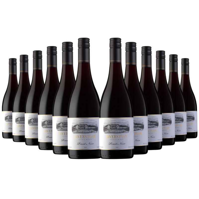 Load image into Gallery viewer, 12x 2020 Riverstone Estate Pinot Noir Red Wine Yarra Valley - 750ml Bottle-0
