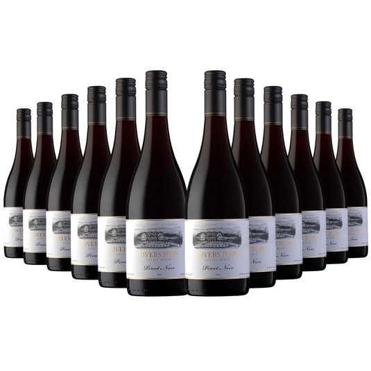 12x 2020 Riverstone Estate Pinot Noir Red Wine Yarra Valley - 750ml Bottle-0