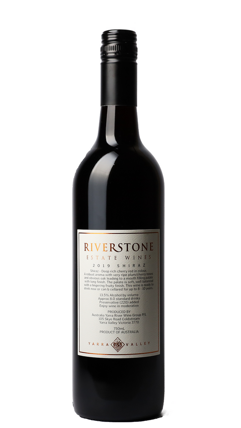Load image into Gallery viewer, 12x 2019 Riverstone Estate Shiraz Red Wine - 750ml Bottle-2
