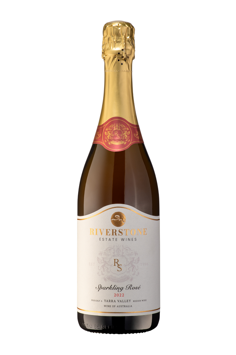Load image into Gallery viewer, 2022 Riverstone Estate Sparkling Rosé Red Wine - 750ml Bottle-0

