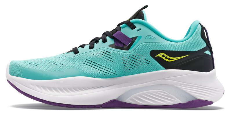 Load image into Gallery viewer, Saucony Womens Guide 15 Shoes Runners Sneakers Running - Cool Mint/Acid-3

