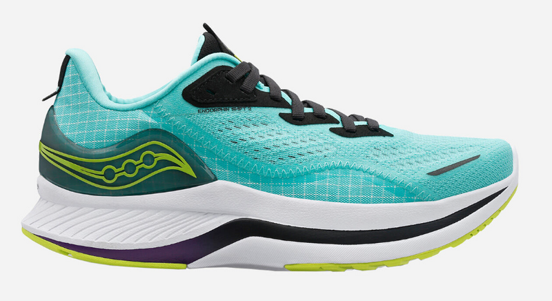 Load image into Gallery viewer, Saucony Womens Endorphin Shift 2 Shoes Runner Sneakers Running - Cool Mint/Acid-1
