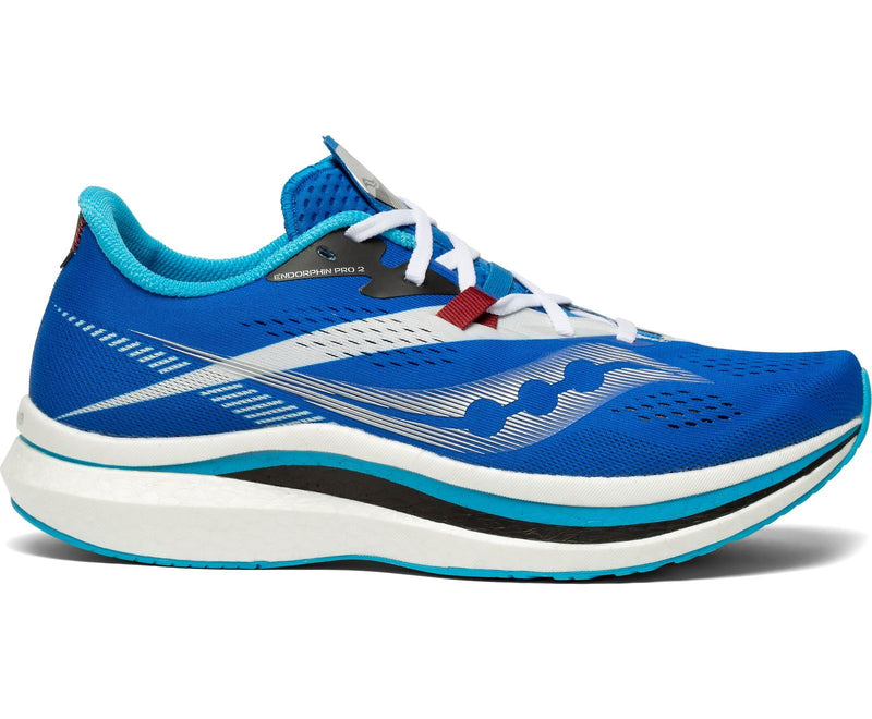 Load image into Gallery viewer, Saucony Mens Endorphin Pro 2 Royal/White-1
