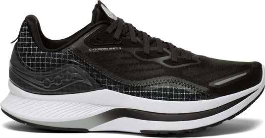 Saucony Mens Endorphin Shift 2 Sneakers Runners Shoes Running - Black/White-0