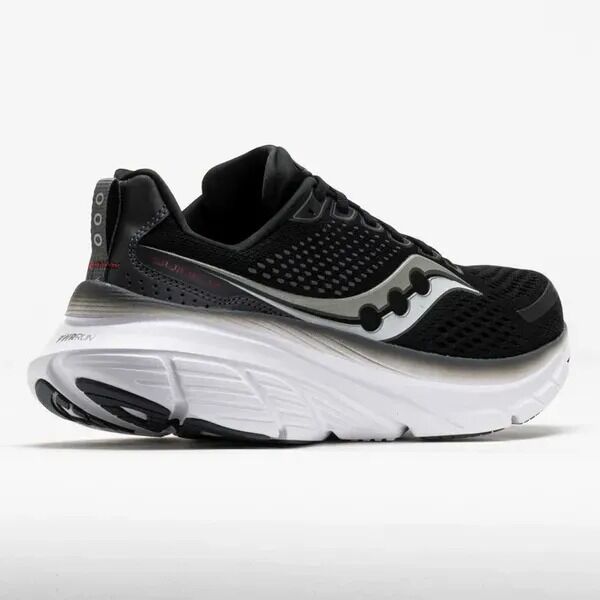 Load image into Gallery viewer, Wide Saucony Guide 17 Mens Running Shoes Stability Support - Black White-4

