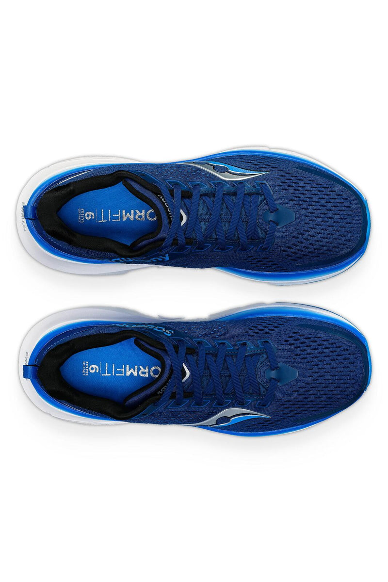 Load image into Gallery viewer, Saucony Mens Guide 17 Sneakers Shoes (2E) Wide Runners in Navy/Cobalt-4
