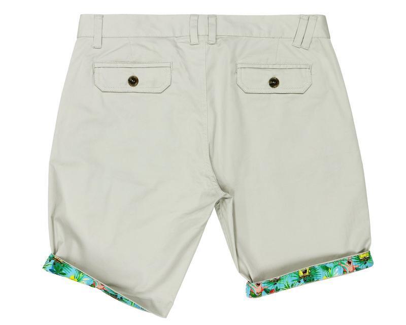 Load image into Gallery viewer, SpongeBob Squarepants Mens Hawaiian Shorts Summer - Grey-3
