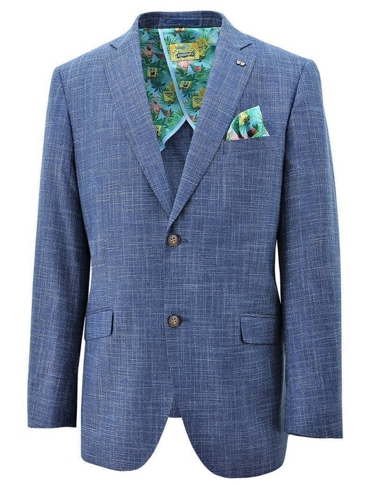 Mens SpongeBob Squarepants Sports Suit Jacket Hawaiian - Blue-0
