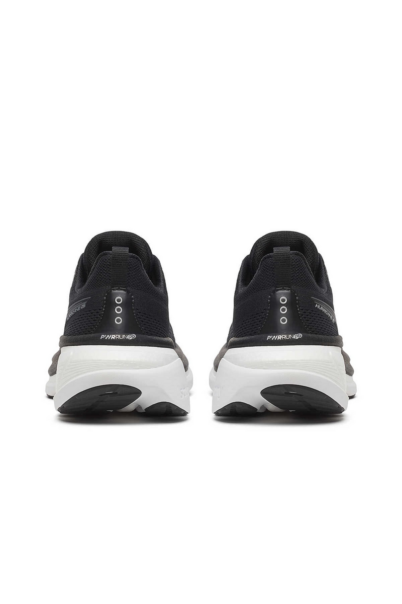 Load image into Gallery viewer, Saucony Mens Hurricane 25 (Wide) Sneakers Shoes Runners in Black/White-3
