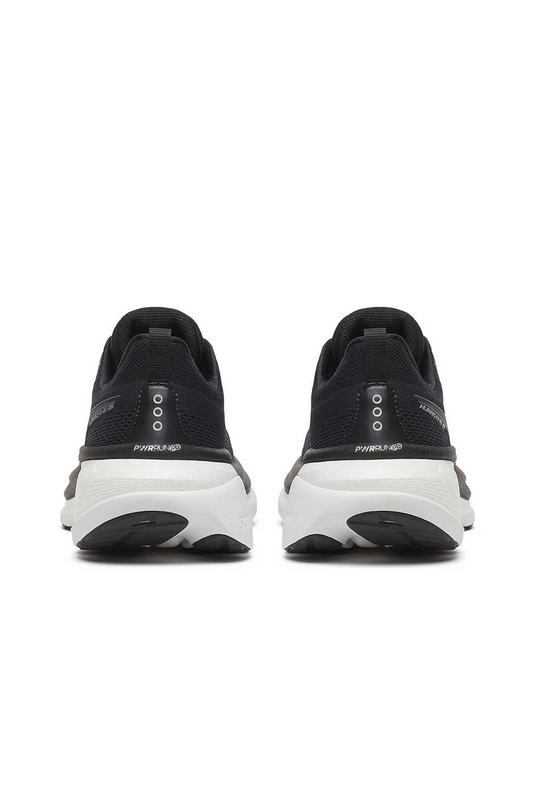 Saucony Mens Hurricane 25 (Wide) Sneakers Shoes Runners in Black/White-3