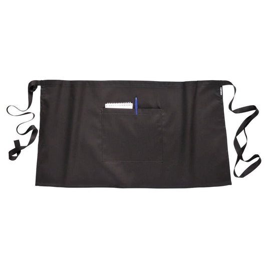 Portwest Waist Safety Apron with Pocket - Black-2