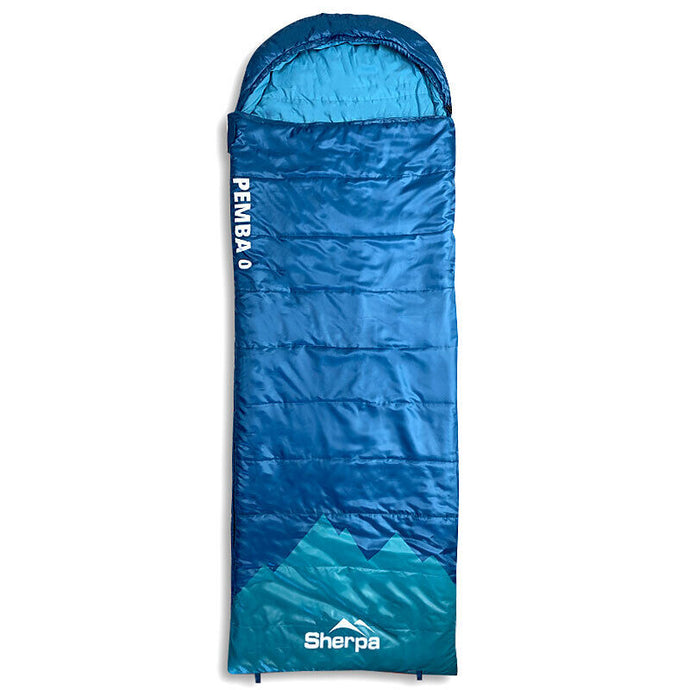Sherpa Pemba 0 Degree Sleeping Bag Single Camping Hiking Winter Thermal-0