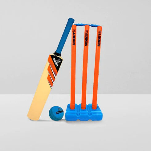 Summit Plastic Cricket Bat Set Lightweight Durable Outdoor Beach Play - Senior-2