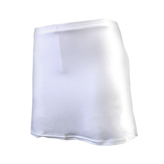 Sfida Steffi Womens Athletic Lightweight Sport Netball Skort in White-1