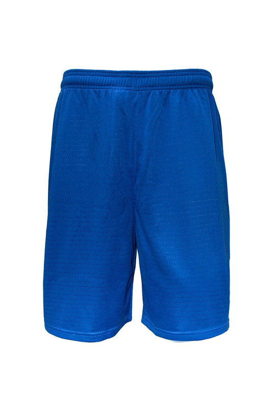 Sfida Swish Junior Boys Mesh Basketball Shorts Childrens Kids in Royal Blue-0