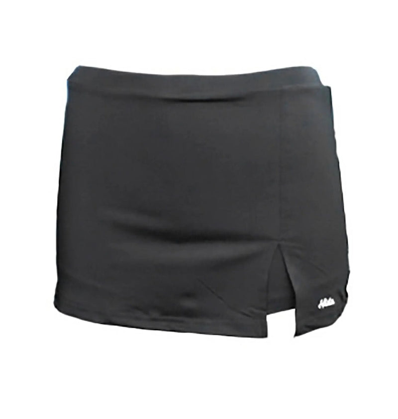 Load image into Gallery viewer, Sfida Talia Girls Athletic Lightweight Sport Netball Skort Childrens Kids in Black-0
