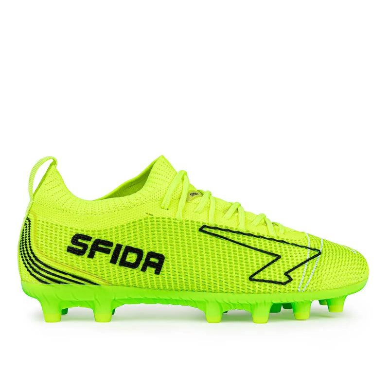 Load image into Gallery viewer, SFIDA Pulse Junior Sock Football/Soccer Boots in Citrus-0
