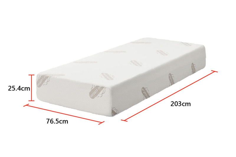 Load image into Gallery viewer, Premium Memory Foam Mattress w/ Organic Cotton Fabric - Half Queen-2
