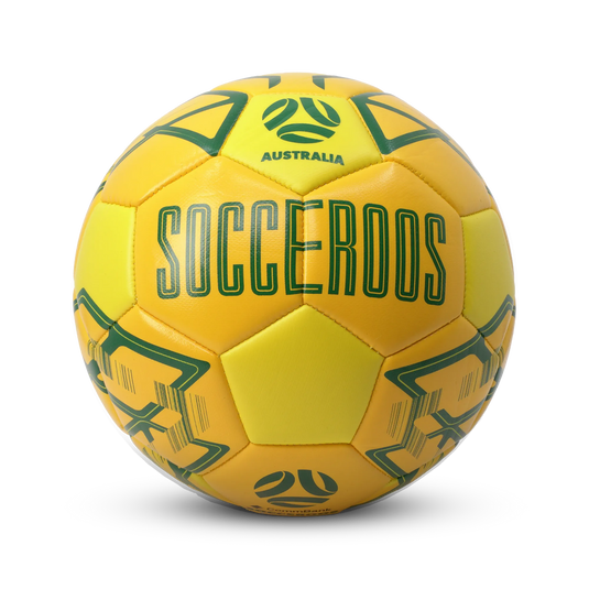 Summit Australia Socceroos Heritage Soccer Ball Size 5 - Officially Licensed-1