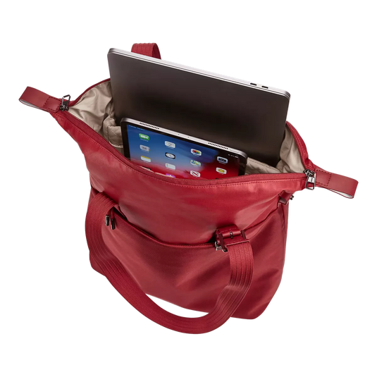 Thule 15L Spira Vertical Tote Travel Bag w/ Laptop/Tablet Sleeve in Rio Red-4