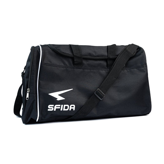 38L Sfida Sports Duffle Gym/Football/Soccer Bag in Black-0