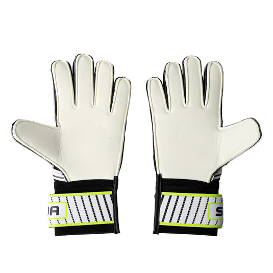 Sfida Competition Soccer Football Futsal Goalkeeping Gloves in Black/Lime-3