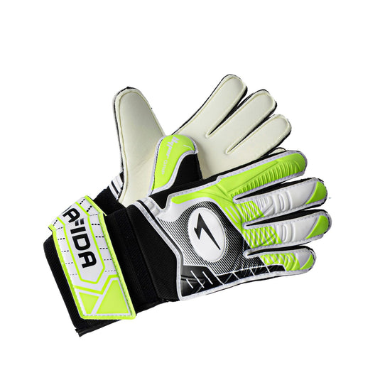 Sfida Competition Soccer Football Futsal Goalkeeping Gloves in Black/Lime-2