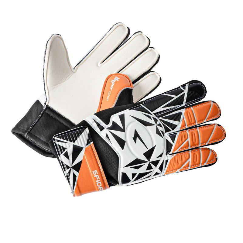 Load image into Gallery viewer, Sfida Training Soccer Football Futsal Goalkeeping Gloves in Black/Orange-2
