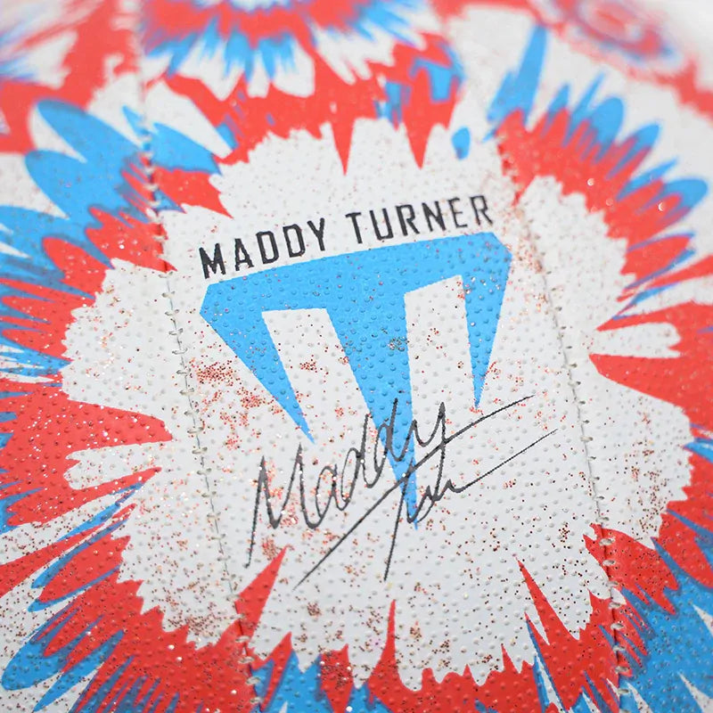 Load image into Gallery viewer, Summit Maddy Turner Advance X 2.0 Netball Size 5 Training &amp; Match Ball Glitter 3D Grip-4
