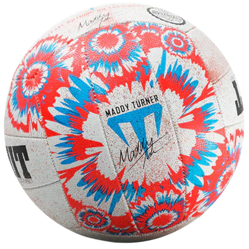 Load image into Gallery viewer, Summit Maddy Turner Advance X 2.0 Netball Size 5 Training &amp; Match Ball Glitter 3D Grip-3
