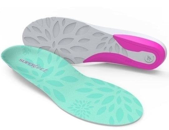 Womens Superfeet Me Full Length Insoles Inserts Orthotics Arch Support Cushion-0