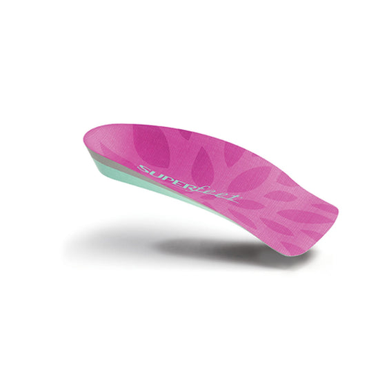 Womens Superfeet Me High Heel 3/4 Length Insoles Inserts Orthotics Arch Support Cushion-3