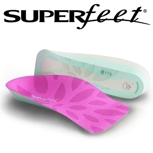Womens Superfeet Me High Heel 3/4 Length Insoles Inserts Orthotics Arch Support Cushion-1