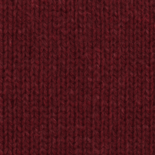 100% SHETLAND RAGG WOOL CREW Round Neck Knit JUMPER Pullover Mens Sweater Knitted - Burgundy-3