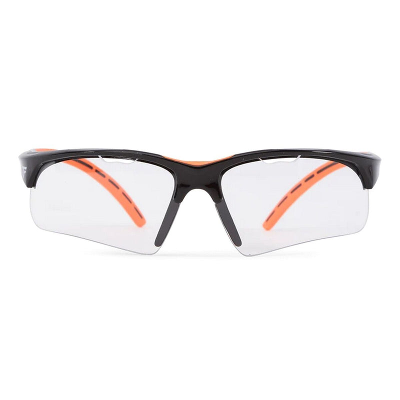 Load image into Gallery viewer, Tecnifibre Squash Absolute Protective Glasses Sports Eyewear in Black/Orange-2
