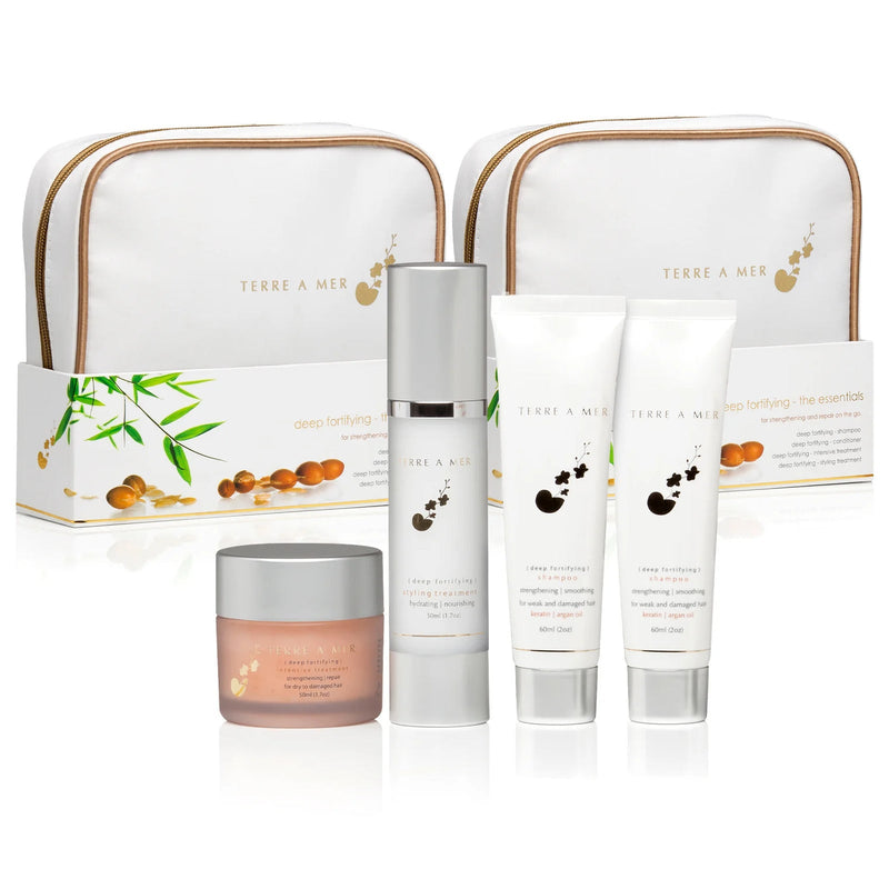 Load image into Gallery viewer, 2x TERRE A MER Deep Fortifying Keratin Hair Aftercare Home Pack (Travel Pack)-1
