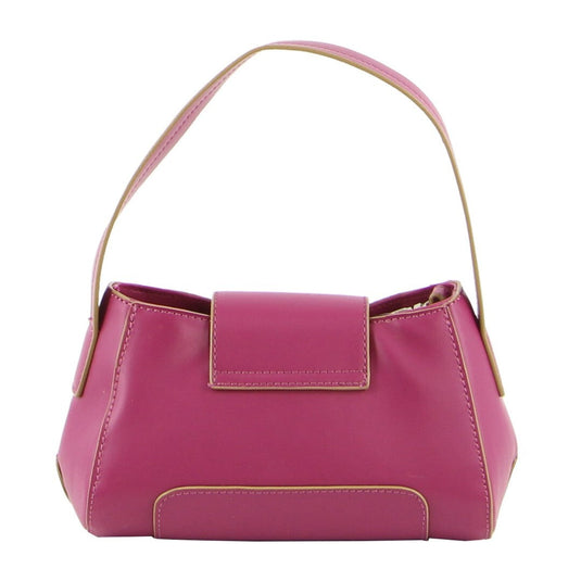 Milleni Mini Fashion Handbag Tote Bag in Magenta-2
