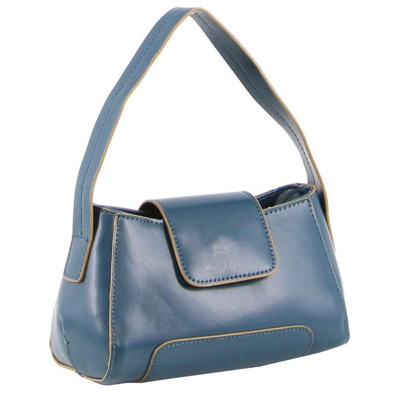 Load image into Gallery viewer, Milleni Mini Fashion Handbag Tote Bag in Teal-0
