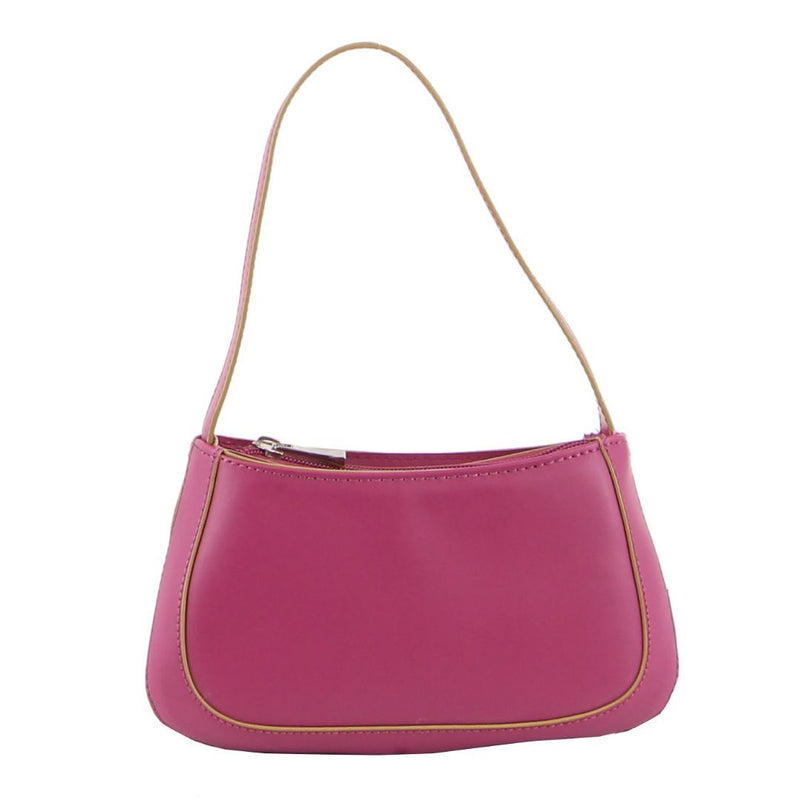 Load image into Gallery viewer, Milleni Mini Fashion Handbag Bag in Magenta-2
