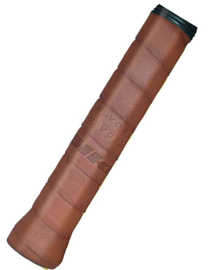 Load image into Gallery viewer, Volkl Leather Tennis Racquet Grip Tan - 1 Pack-0
