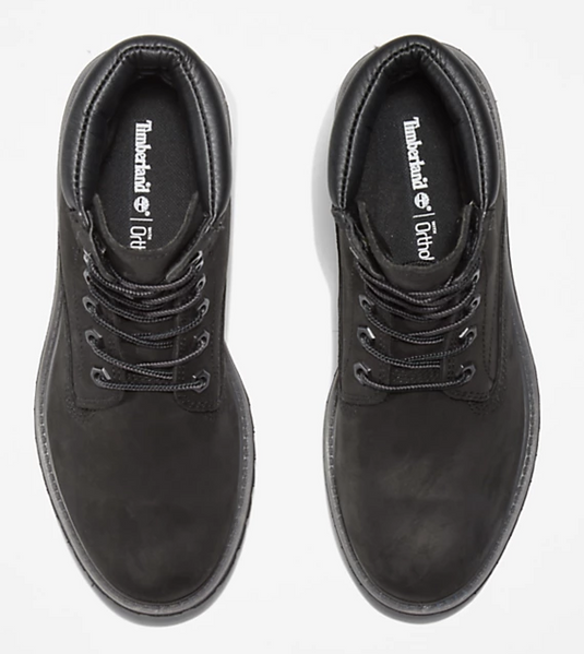 Timberland Womens Waterville 6 Inch Leather Waterproof Boot - Black Nubuck-4