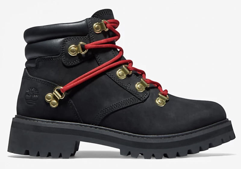 Load image into Gallery viewer, Timberland Womens Heritage 6 Inch Waterproof Winter Leather Boot - Black Nubuck-3
