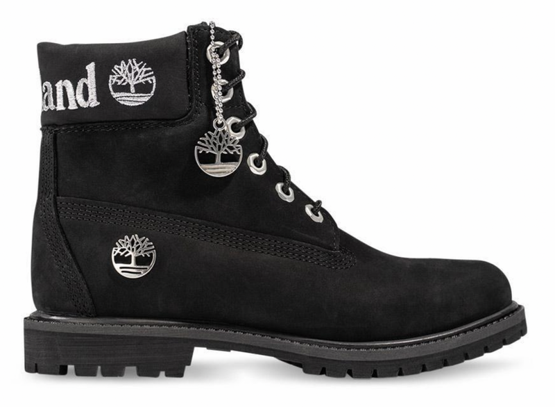 Load image into Gallery viewer, Timberland Womens Premium 6 Inch Leather Waterproof Boot - Black Nubuck-0
